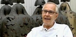 El pintor Manuel Valdés.